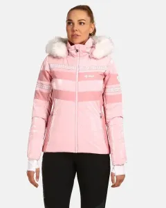 Women's ski jacket Kilpi DALILA-W Light pink #8784745