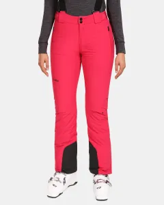 Tmavo ružové dámske lyžiarske nohavice KILPI EURINA