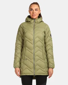 Zelený dámsky zimný kabát Kilpi LEILA-W