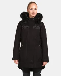 Čierny dámsky zimný kabát Kilpi PERU-W