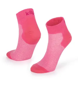 KILPI MINIMIS-U Unisex bežecké ponožky RU0903KI koralová 35