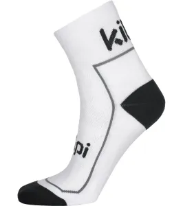 KILPI REFTY-U Unisex športové ponožky PU0053KI Biela 35