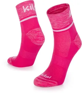 KILPI SPEED-U Unisex bežecké ponožky RU0902KI Ružová 35