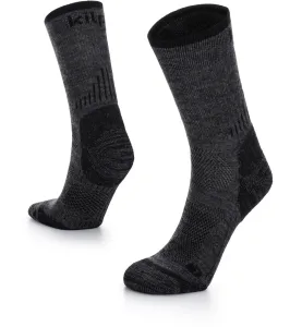 KILPI MIRIN-U Unisex outdoorové ponožky RU0907KI Čierna 35