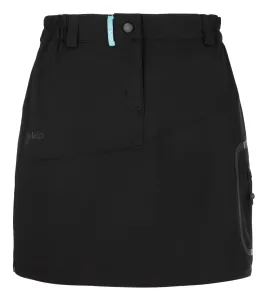 KILPI ANA-W Dámska outdoorová sukňa RL0210KI Čierna 34