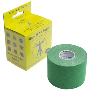 Kine-MAX Super-Pro Cotton Kinesiology Tape zelená tejpovacia páska 5cm x 5m, 1x1 ks
