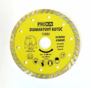 Kinekus Diamantový kotúč 115x22,23mm TURBO