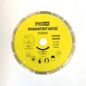 Kinekus Diamantový kotúč PROKIN 180x22,23mm SEGMENT