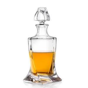 Kinekus Fľaša na whisky krištáľové sklo 770 ml QUADRO BOHEMIA