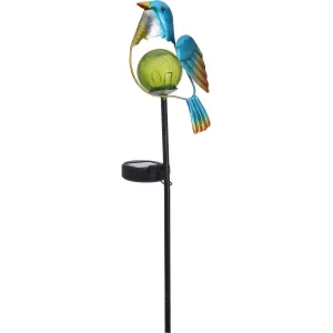 Kinekus Dekorácia zapichovacia solárna vták 52 cm