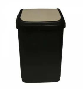 Kinekus Kôš na odpad preklápací 10 l, plastový, BIN, čierny #2711368