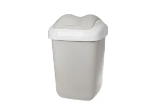 Kinekus Kôš na odpad preklápací 15 l, plastový, FALA, cappuccino