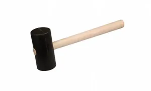 Palica gumová, 2 kg/100 mm, drevená násada, FESTA