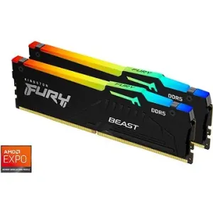 Kingston FURY 32GB KIT DDR5 5600MHz CL36 Beast Black RGB EXPO