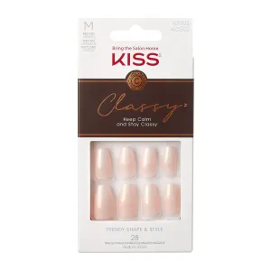 KISS Classy Nails Cozy Meets Cute umelé nechty medium 28 ks