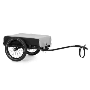 KLARFIT Companion, nákladný príves, 40kg/50litrov, príves na bicykle, ručný vozík, čierny #4537227