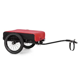 KLARFIT Companion, nákladný príves, 40kg/50litrov, príves na bicykle, ručný vozík, čierny #4537229