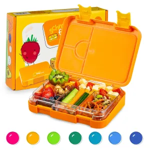 Klarstein junior Lunchbox, 6 priehradiek, 21,3 x 15 x 4,5 cm (Š x V x H), bez BPA #7879229