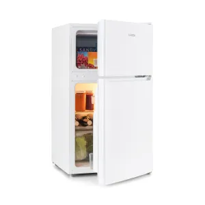 Klarstein Big Daddy Cool, kombinovaná chladnička, 61/26 l, 40 dB, energet. trieda F, biela #9078402