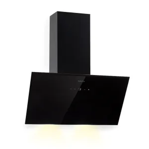 Klarstein Laurel 60, digestor, 60 cm, nástenný, 350 m³/h, LED dotykový panel, čierny