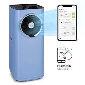 Klarstein Kraftwerk Smart 12K, mobilná klimatizácia 3 v 1, 12 000 BTU, ovládanie cez aplikáciu, diaľkový ovládač #1254691