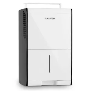 Klarstein Drybest 10, odvlhčovač vzduchu s filtrom a kompresorom, 10l/24h, bielo-sivý
