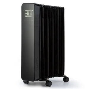 Sanford Smart, olejový radiátor, 2500 W, týždenný časovač, LED displej, dotykový panel, Klarstein aplikácia #1427678