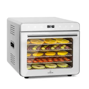 Klarstein Shaftesbury, automatická sušička potravín, 700 W, 35-85°C, časovač, digitálny dotykový displej #1427548