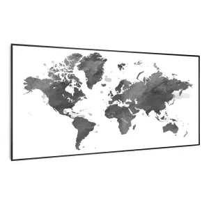 Klarstein Wonderwall Air Art Smart, infračervený ohrievač, 120 x 60 cm, 700 W, čierna mapa #1425750