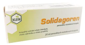 Solidagoren perorálne roztokové kvapky gto por (fľ.skl.hnedá) 1x20 ml