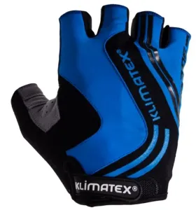 Klimatex RAMI Pánske cyklistické rukavice, modrá, veľkosť