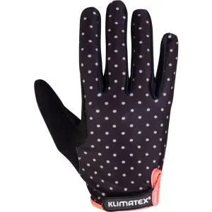Klimatex NINE Dámske cyklistické prstové rukavice, čierna, veľkosť #450285