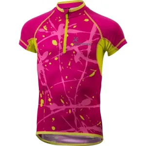 Klimatex HAJO Detský cyklistický dres so sublimačnou potlačou, ružová, veľkosť