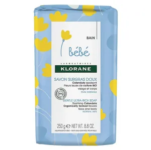 Klorane Bébé Calendula vyživujúce mydlo pre deti od narodenia 250 g