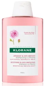 Klorane Organic Peony Soothing & Anti-Irritating 200 ml šampón pre ženy na citlivú pokožku hlavy