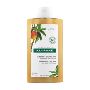 Klorane SHAMPOOING AU BEURRE DE MANGUE šampón s mangovým maslom na suché vlasy 400 ml