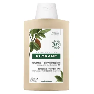 Klorane Organic Cupuaçu Repairing 200 ml šampón pre ženy na poškodené vlasy; na šedivé vlasy