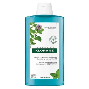 KLORANE SHAMPOOING DETOX Menthe BIO (inov.2021) detoxikačný šampón s výťažkom z bio mäty 1x400 ml
