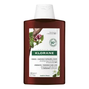 Klorane Organic Quinine & Edelweiss Strength - Thinning Hair, Loss 200 ml šampón pre ženy proti vypadávaniu vlasov