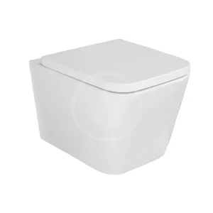 Kielle - Arkas I Závesné WC s doskou SoftClose, Rimless, biela 30111000