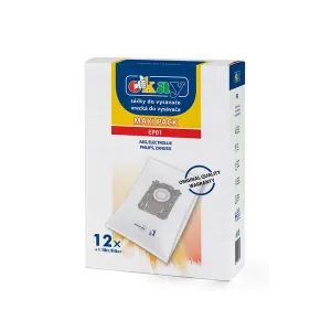 Vrecká do vysávača Electrolux EP01 S-bag, 12 + 1x filter #9030990