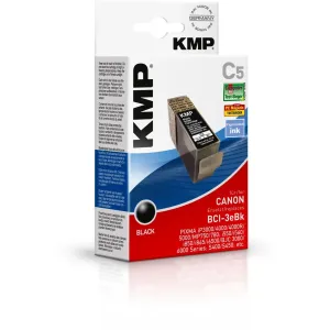 KMP Cartridge Canon BCI-3eBK,  - kompatibilný (Čierna)