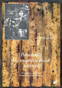KN Paradiddle pro soupravu bicích nástrojů - kniha s CD - Miloš Veselý