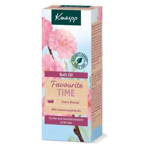 Kneipp Favourite Time Bath Oil Cherry Blossom 100 ml kúpeľový olej pre ženy