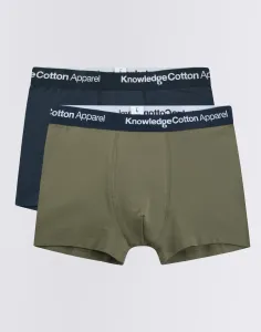 Knowledge Cotton 2-Pack Underwear 1396 Dark Olive S