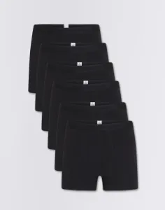 Knowledge Cotton 6-Pack Underwear 1300 Black Jet M