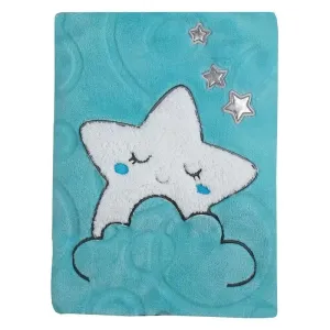 KOALA - Detská deka Sleeping Star turquoise