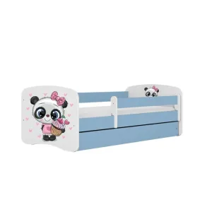 Detská posteľ Babydreams panda modrá
