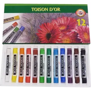 Sada suchých pastelov Toison D OR Koh-i-noor 12 dielna  (Suché pastely )