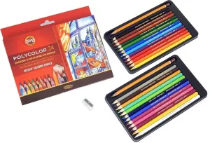 KOH-I-NOOR Sada farebných ceruziek 24 ks